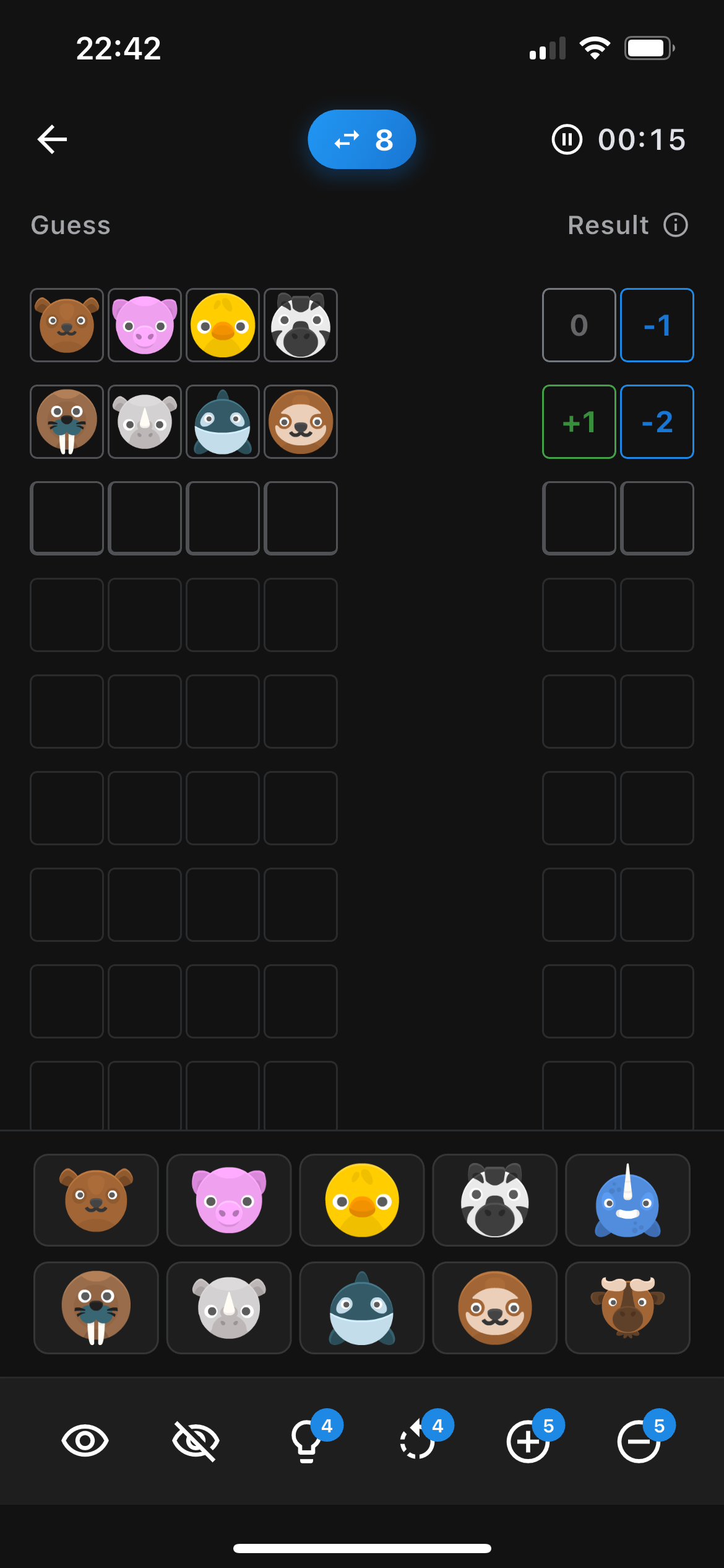 Find Em All! Game Screen